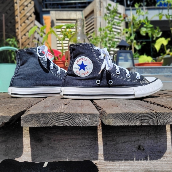 Converse All Star High Top Black - Picture 1 of 11